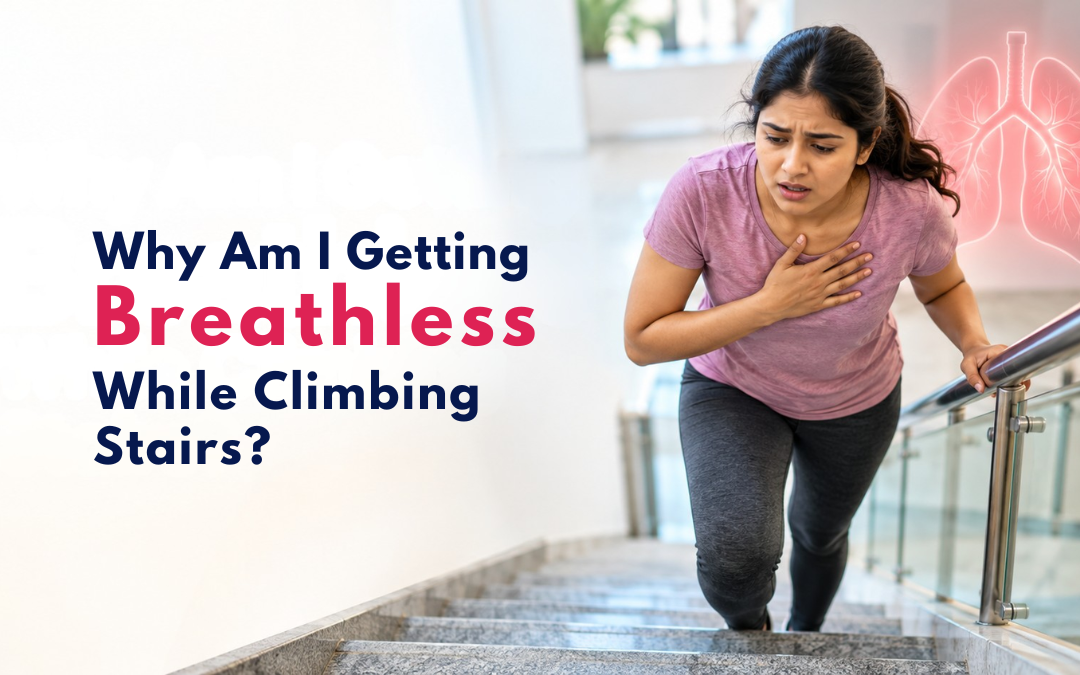 Why Am I Getting Breathless While Climbing Stairs?